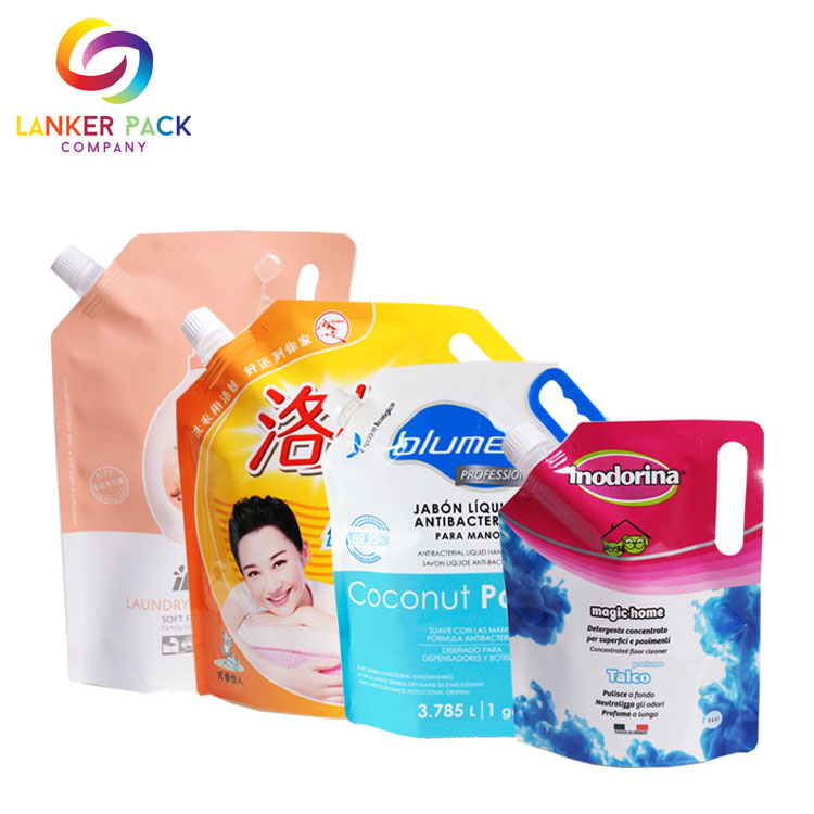 Emballage de sacs de bec de shampooing de Doypack d'humidité